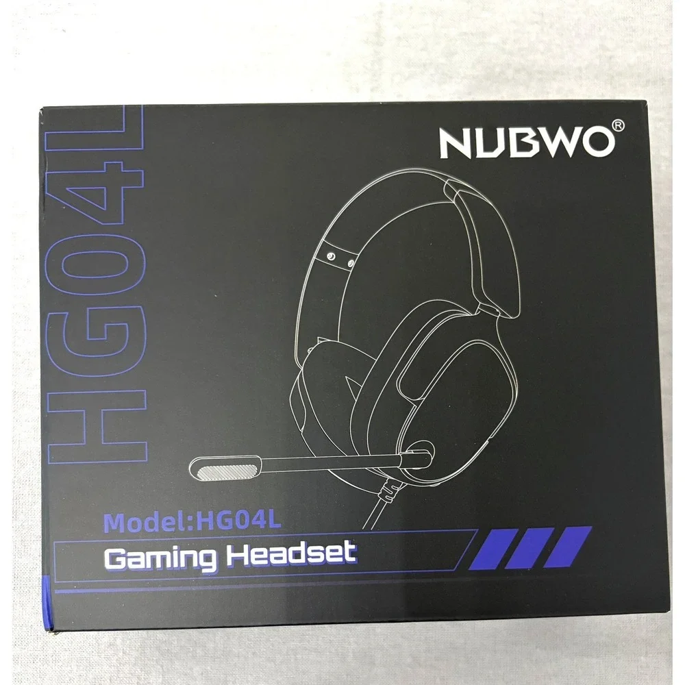 NUBWO Gaming Headset with Microphone 3.5mm Wired PS5 PS4 Switch PC Xbox